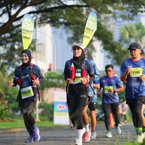 Race photo from BOGORUN 2026