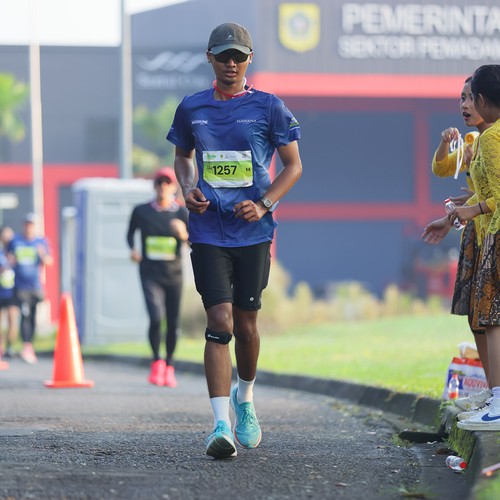 Race photo from BOGORUN 2026