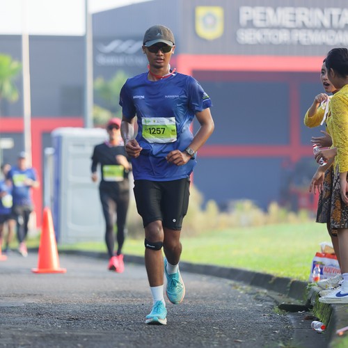 Race photo from BOGORUN 2026