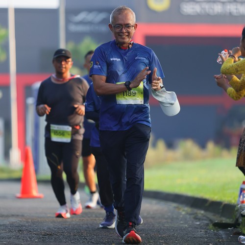 Race photo from BOGORUN 2026