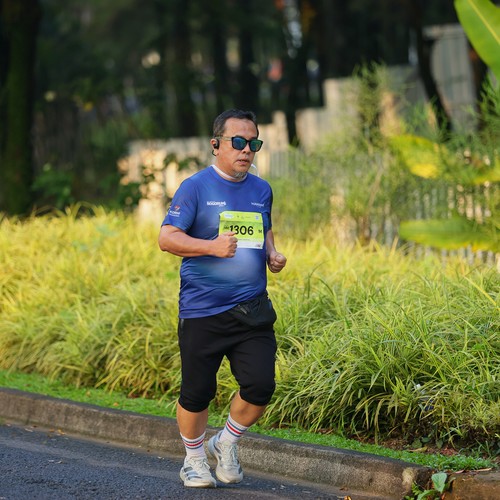 Race photo from BOGORUN 2026