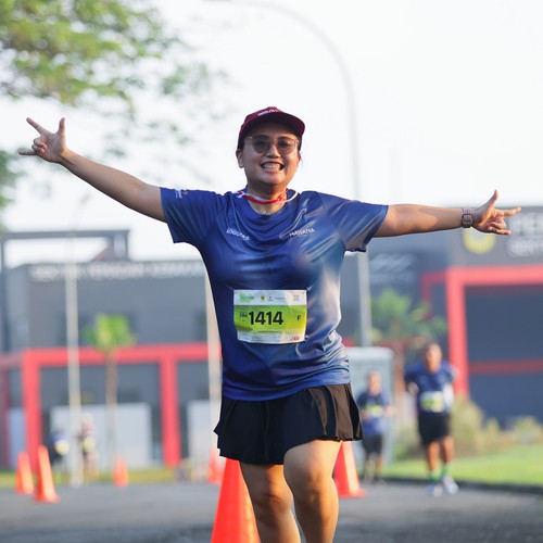 Race photo from BOGORUN 2026