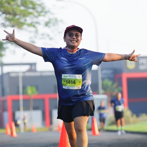 Race photo from BOGORUN 2026