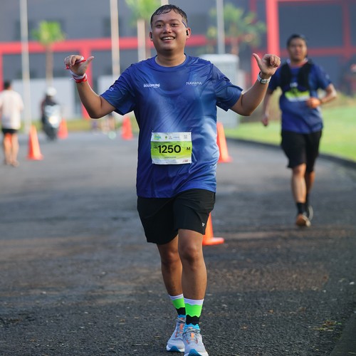 Race photo from BOGORUN 2026
