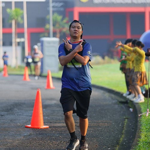 Race photo from BOGORUN 2026