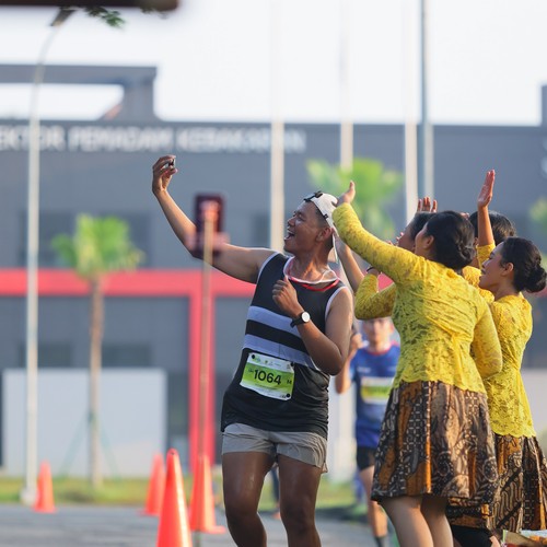 Race photo from BOGORUN 2026