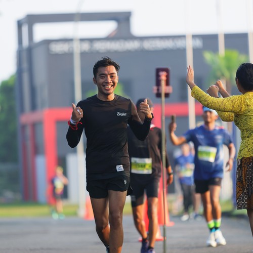 Race photo from BOGORUN 2026