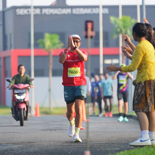 Race photo from BOGORUN 2026