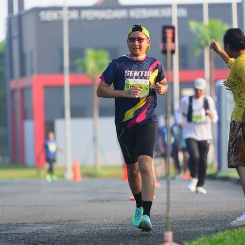 Race photo from BOGORUN 2026