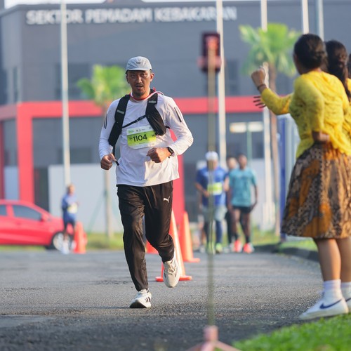 Race photo from BOGORUN 2026