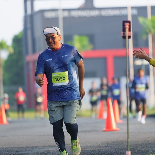 Race photo from BOGORUN 2026