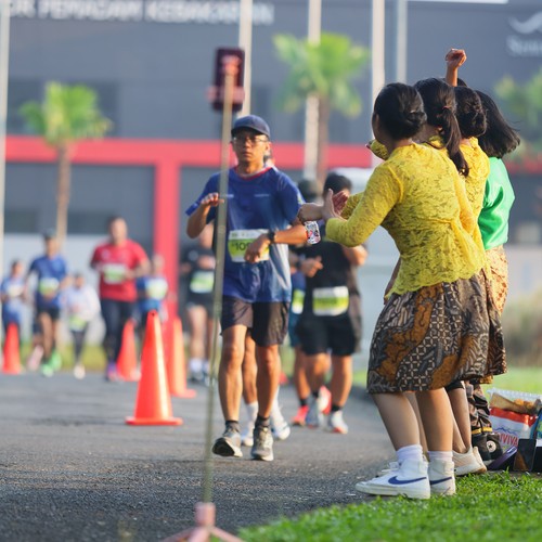 Race photo from BOGORUN 2026
