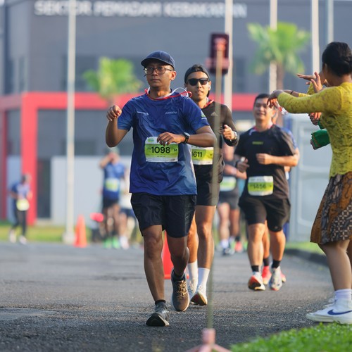 Race photo from BOGORUN 2026