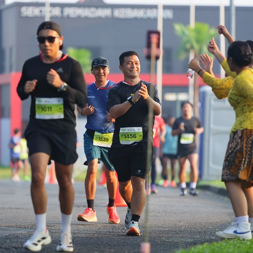 Race photo from BOGORUN 2026