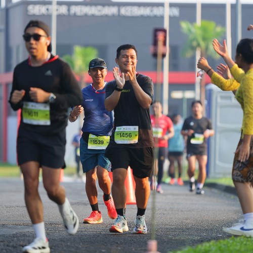 Race photo from BOGORUN 2026