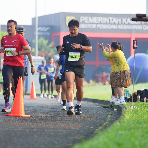Race photo from BOGORUN 2026