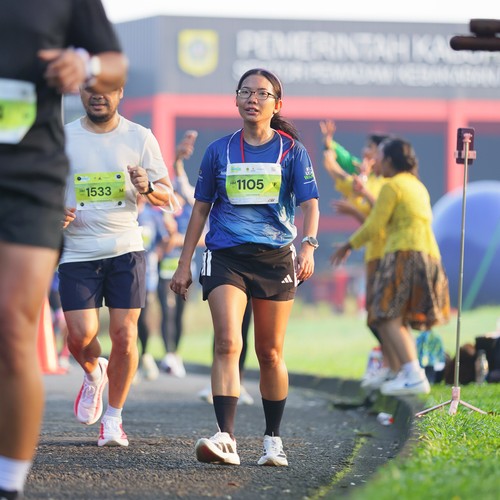 Race photo from BOGORUN 2026