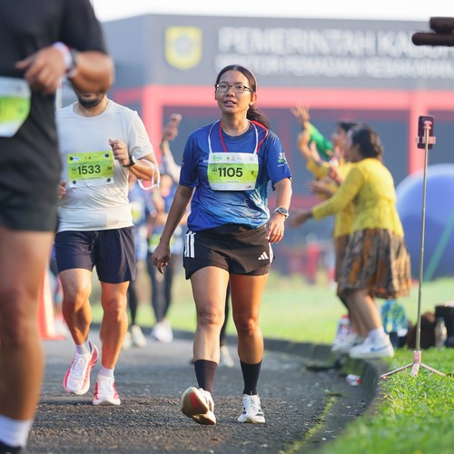 Race photo from BOGORUN 2026