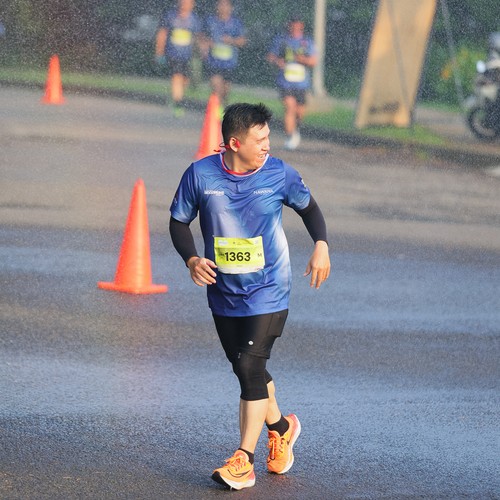 Race photo from BOGORUN 2026