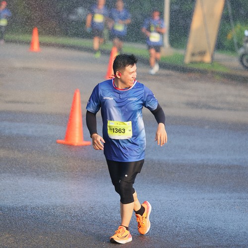 Race photo from BOGORUN 2026