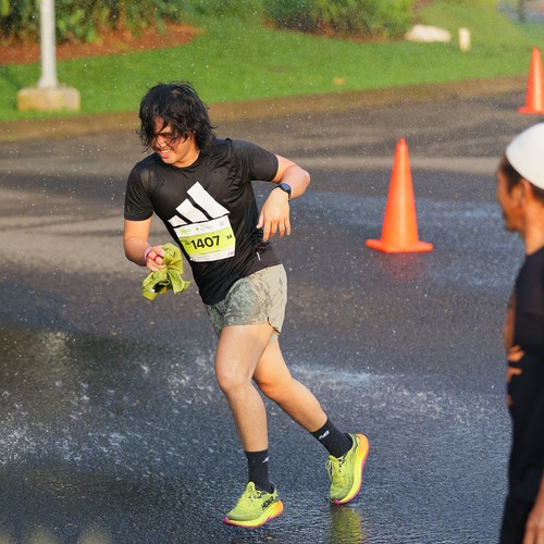 Race photo from BOGORUN 2026