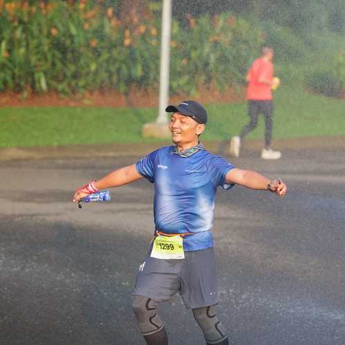 Race photo from BOGORUN 2026