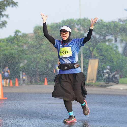 Race photo from BOGORUN 2026