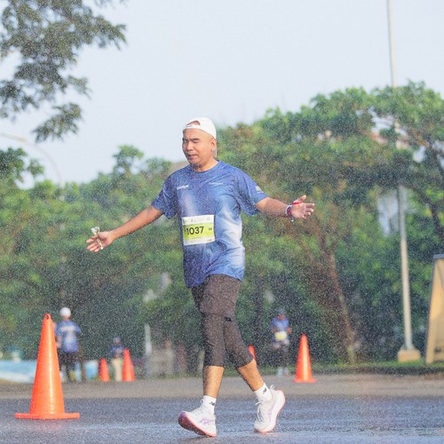 Race photo from BOGORUN 2026