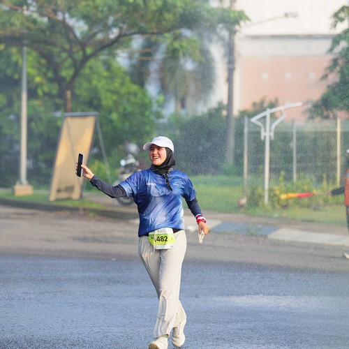 Race photo from BOGORUN 2026