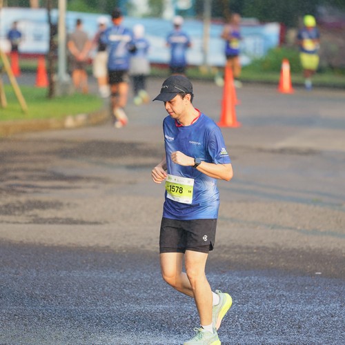 Race photo from BOGORUN 2026