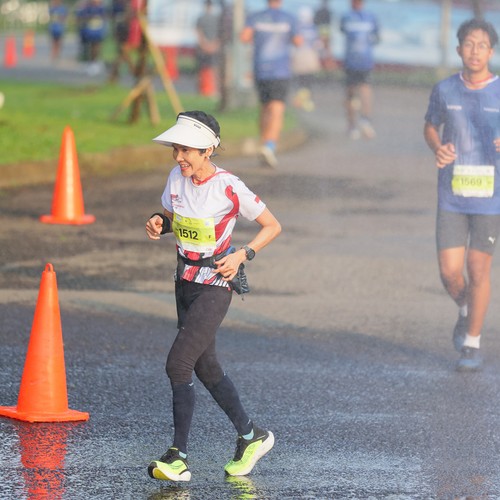 Race photo from BOGORUN 2026