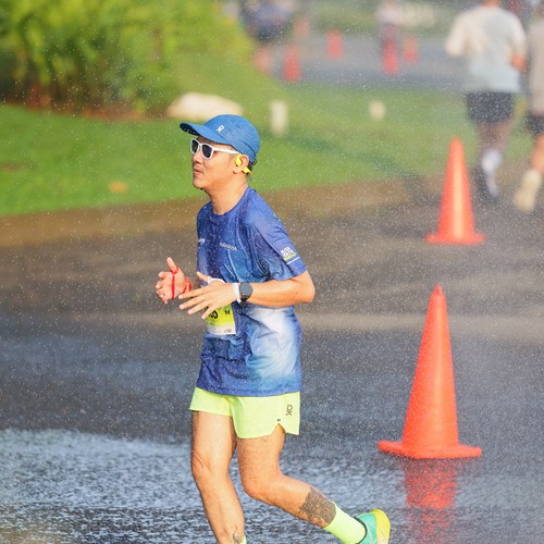 Race photo from BOGORUN 2026