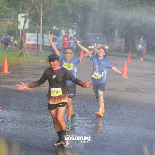 Race photo from BOGORUN 2026