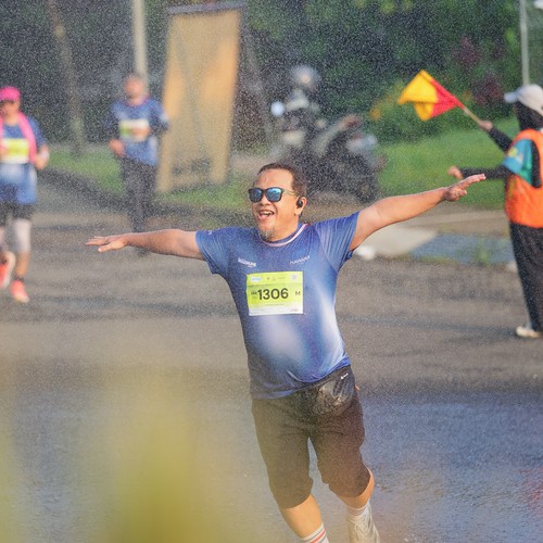Race photo from BOGORUN 2026