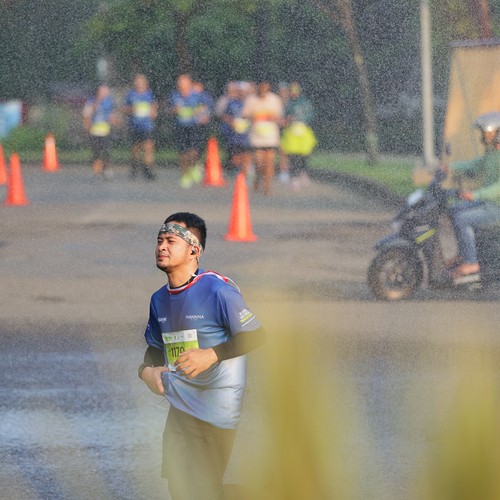 Race photo from BOGORUN 2026