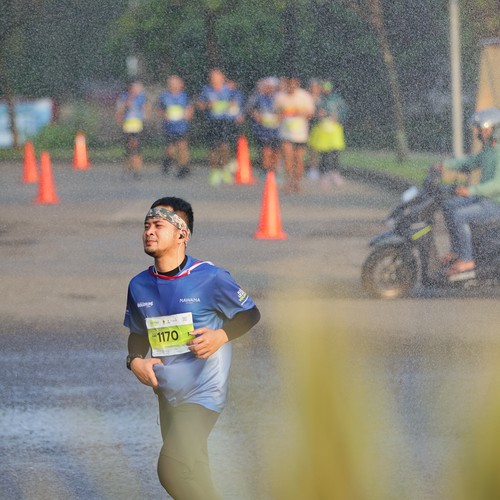 Race photo from BOGORUN 2026
