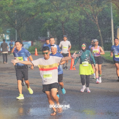 Race photo from BOGORUN 2026