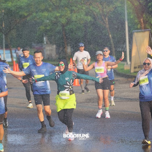 Race photo from BOGORUN 2026