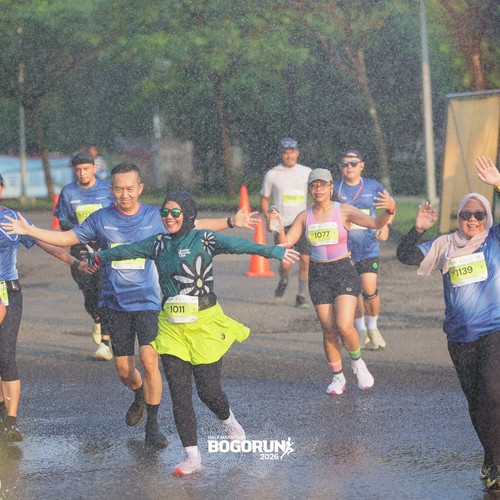 Race photo from BOGORUN 2026