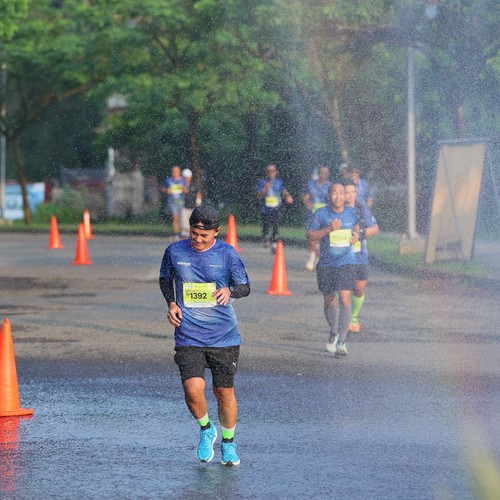 Race photo from BOGORUN 2026