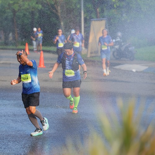 Race photo from BOGORUN 2026