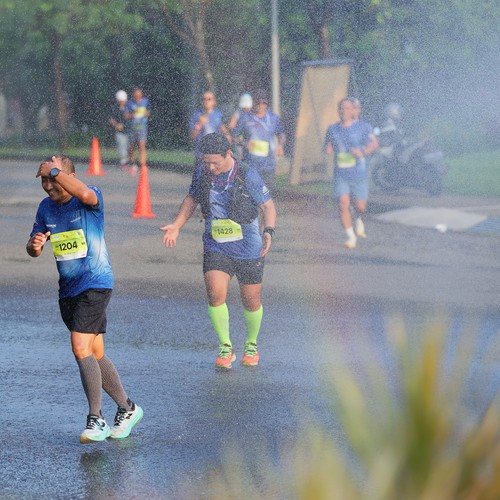 Race photo from BOGORUN 2026