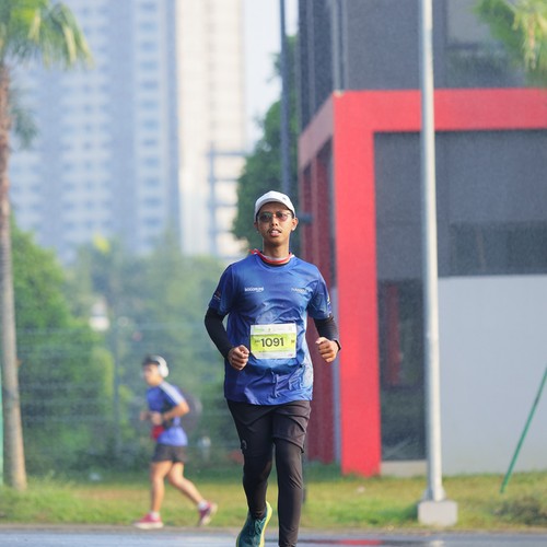 Race photo from BOGORUN 2026