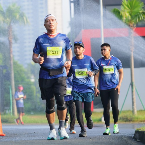 Race photo from BOGORUN 2026
