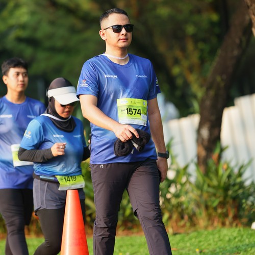 Race photo from BOGORUN 2026