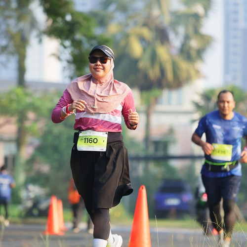 Race photo from BOGORUN 2026