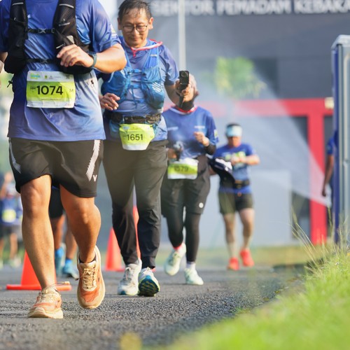 Race photo from BOGORUN 2026