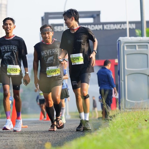 Race photo from BOGORUN 2026