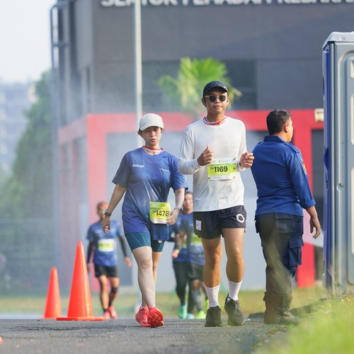 Race photo from BOGORUN 2026
