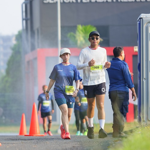 Race photo from BOGORUN 2026